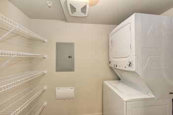 Laundry and closet